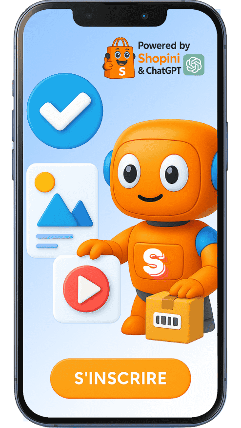 shopini creation e-commerce avec IA